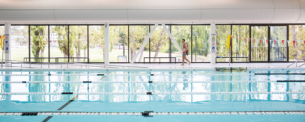 You don’t even have to leave campus to indulge in a swim in the world-class facilities, chill in the spa and sauna
         or do some laps in the heated pool. 