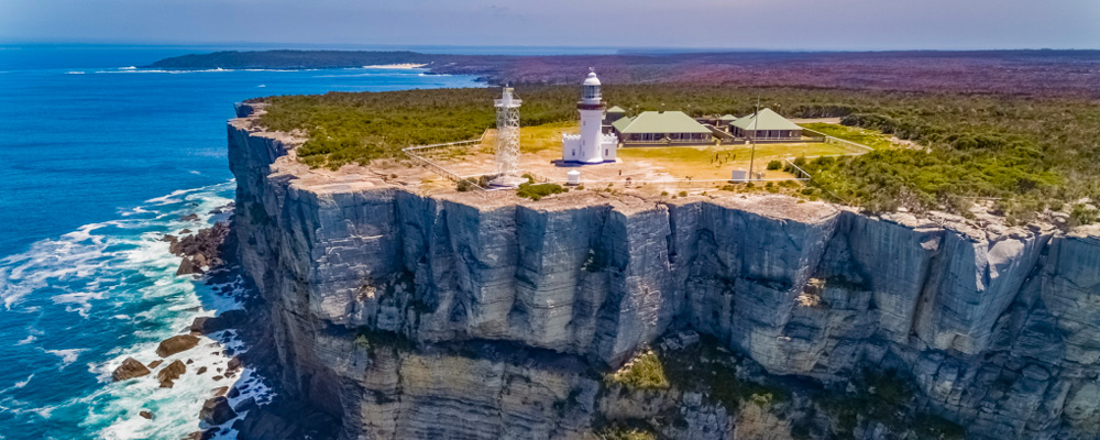 The lighthouse area at Point Perpendicular.