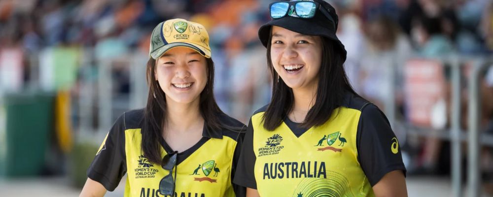 A golden sunset fades over GIO Stadium in Bruce, Canberra.